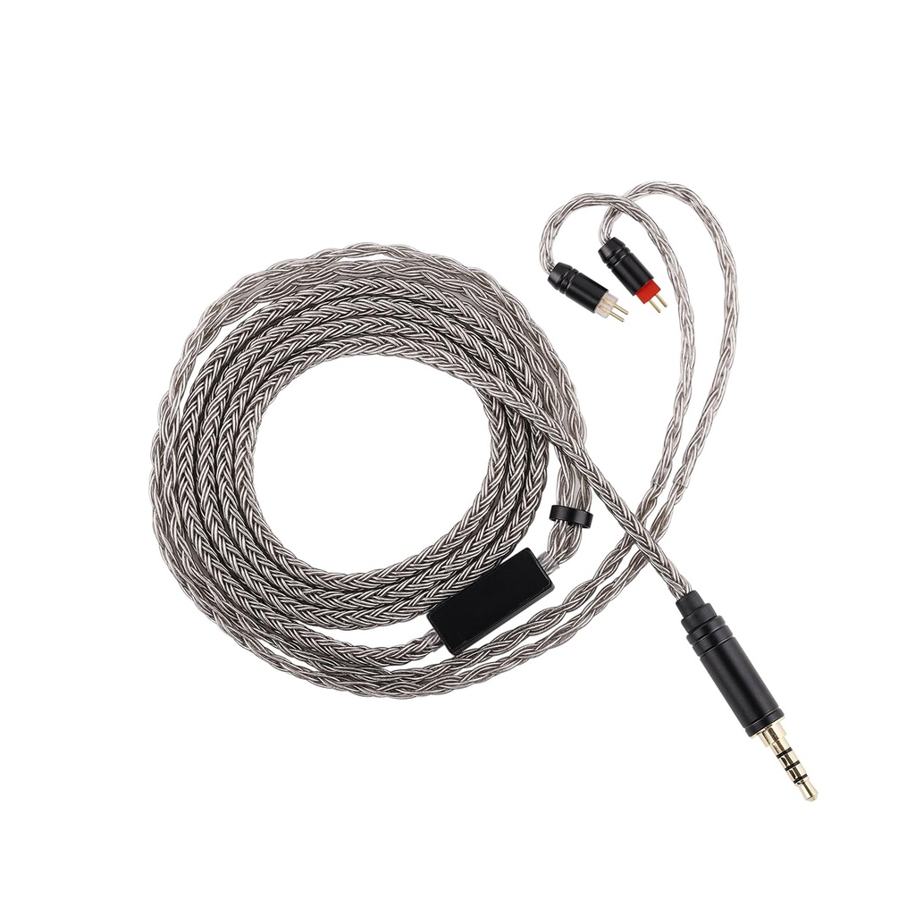 Linsoul Tripowin Zonie HiFi In-Ear Monitor Upgrade Cable, with Omni Mic, 16-Core