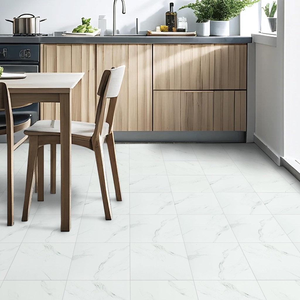 Irisroom Floor Tiles Self Adhesive, Vinyl Flooring Peel and Stick Floor Tiles Waterproof fo