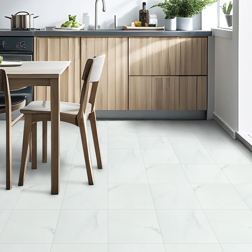 Floor Tiles Self Adhesive, Vinyl Flooring Peel and Stick Floor Tiles Waterproof for Kitchen