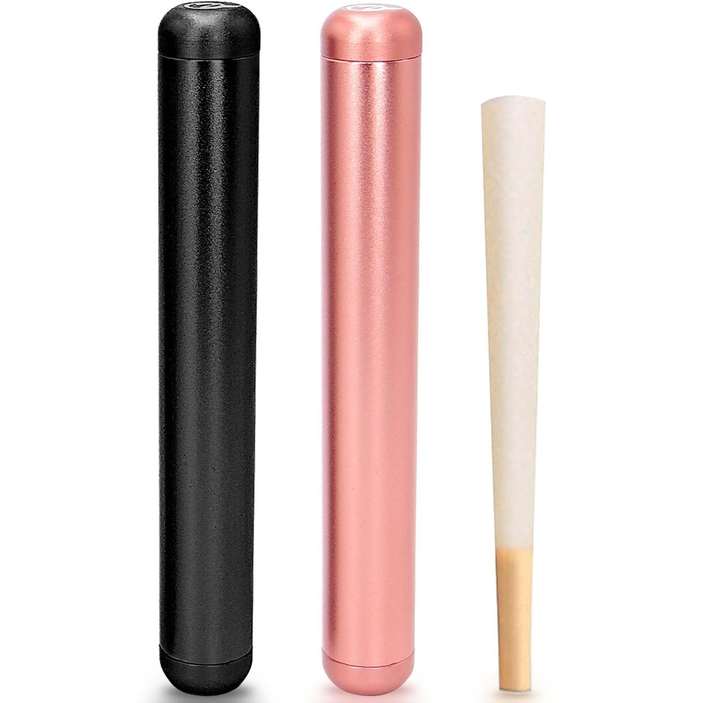 OZCHIN Aluminum Metal Tube Conetainer 4.5-inch -10 CM Fits King Size, Airtight, Lightweight
