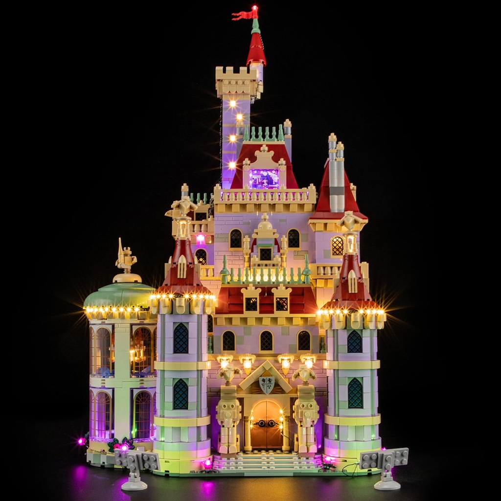 BRIKSMAX 2.0 Light Kit for Lego-Beauty and The Beast Castle -Innovative Led Lighting