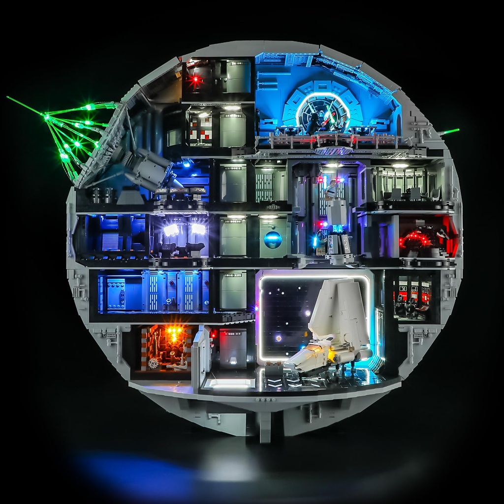 BRIKSMAX 2.0 Light Kit Compatible with Lego Star Wars Death Star 75419 Building Sets
