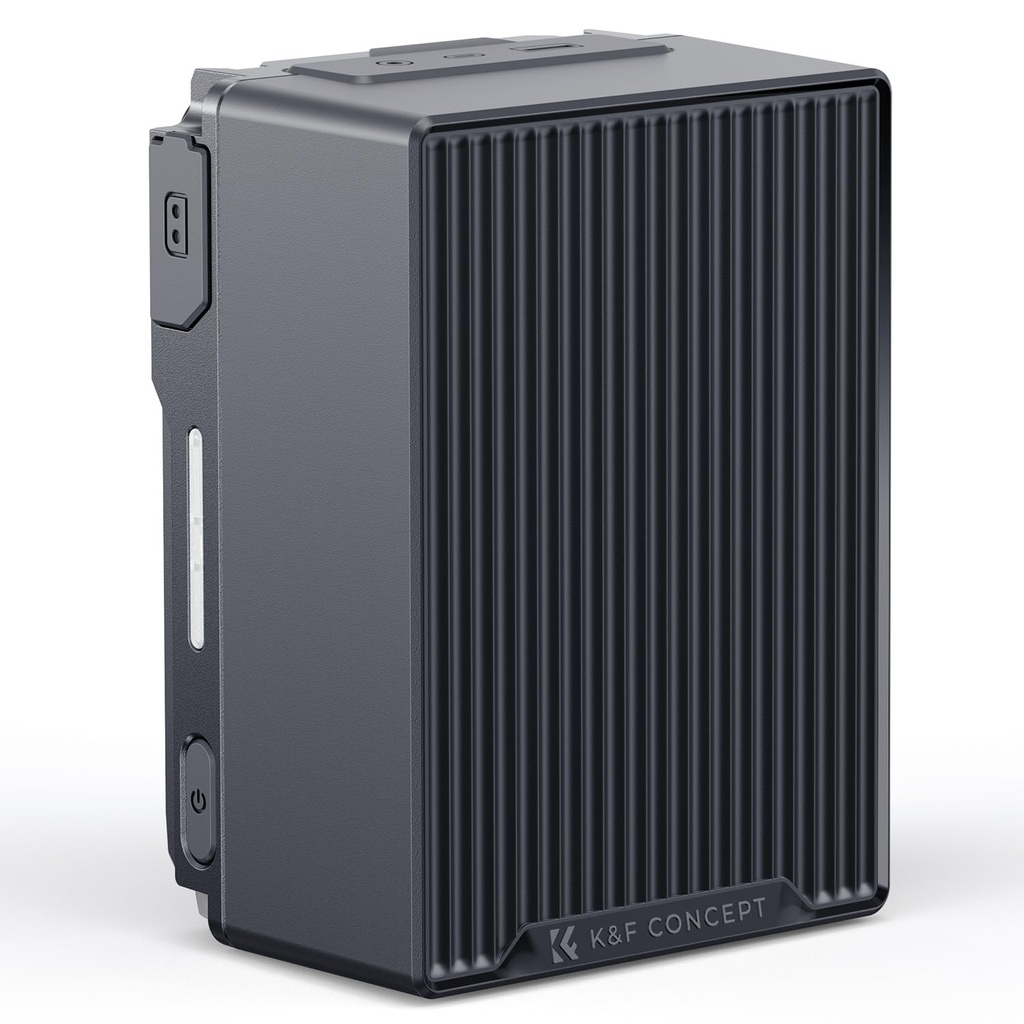 K&F CONCEPT V Mount Battery, 99Wh 6700mAh V-Mount Battery with PD 100W Fast Charging