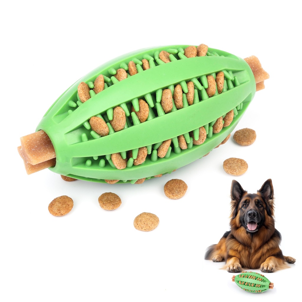BELLE VOUS Dog Treat Dispenser Toy - Engaging Dog Treat Toy for Boredom - Enrichment Toys f