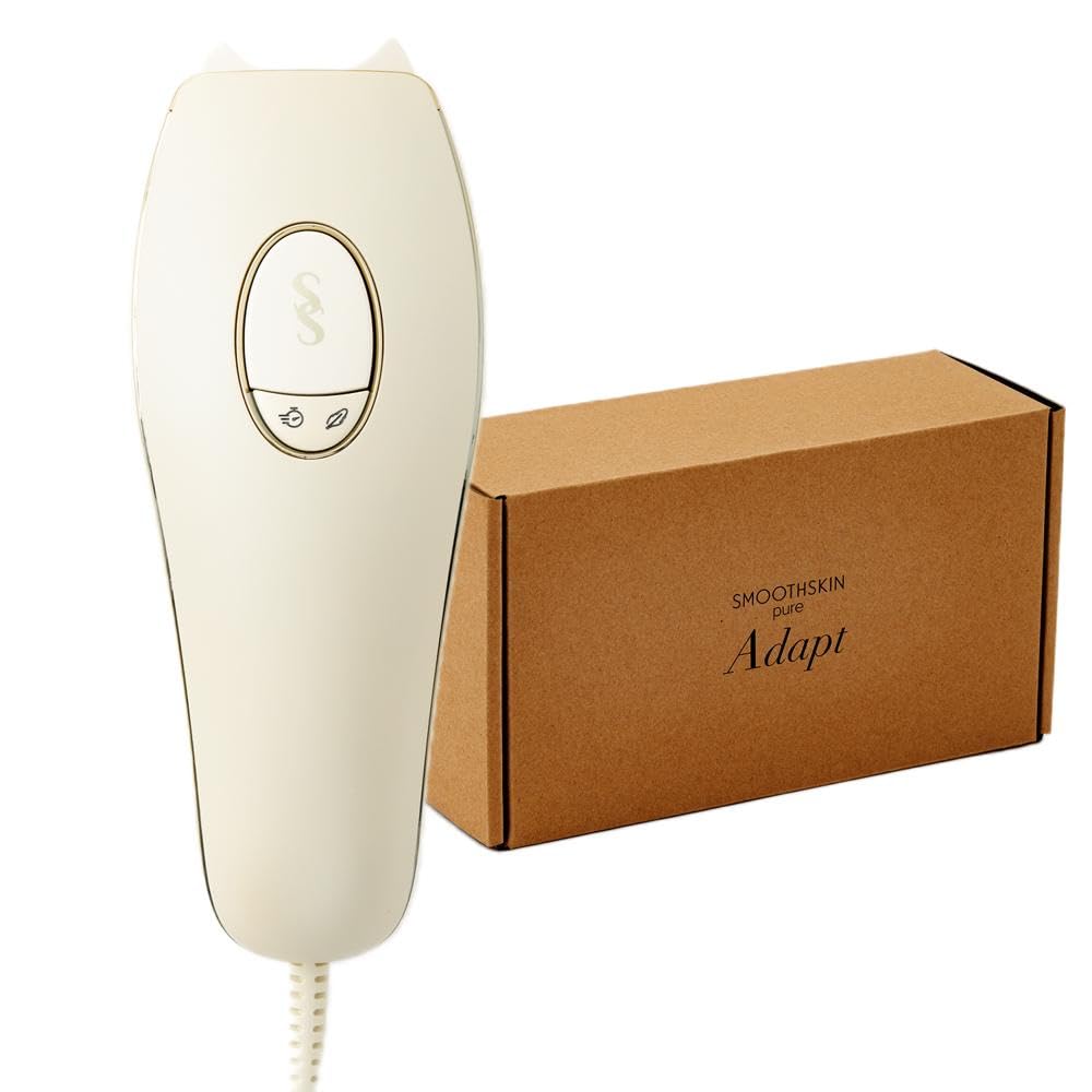 SmoothSkin Pure Adapt Champagne, IPL Laser Hair Removal Device, for Body & Face, Alternative
