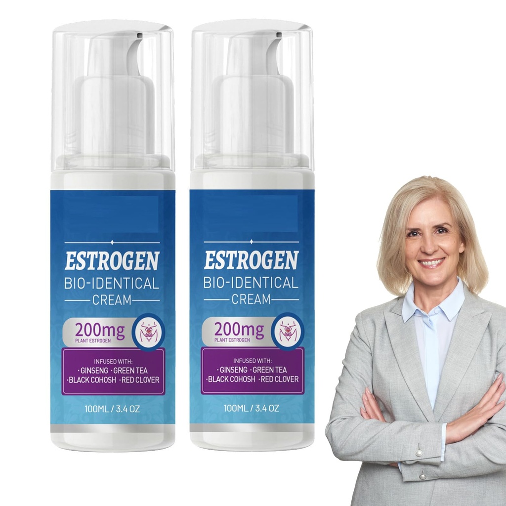 Estrogen Cream for Hormone Balance,2PCS 100ML Estrogen Supplements for Women,Estrogen Gel,M