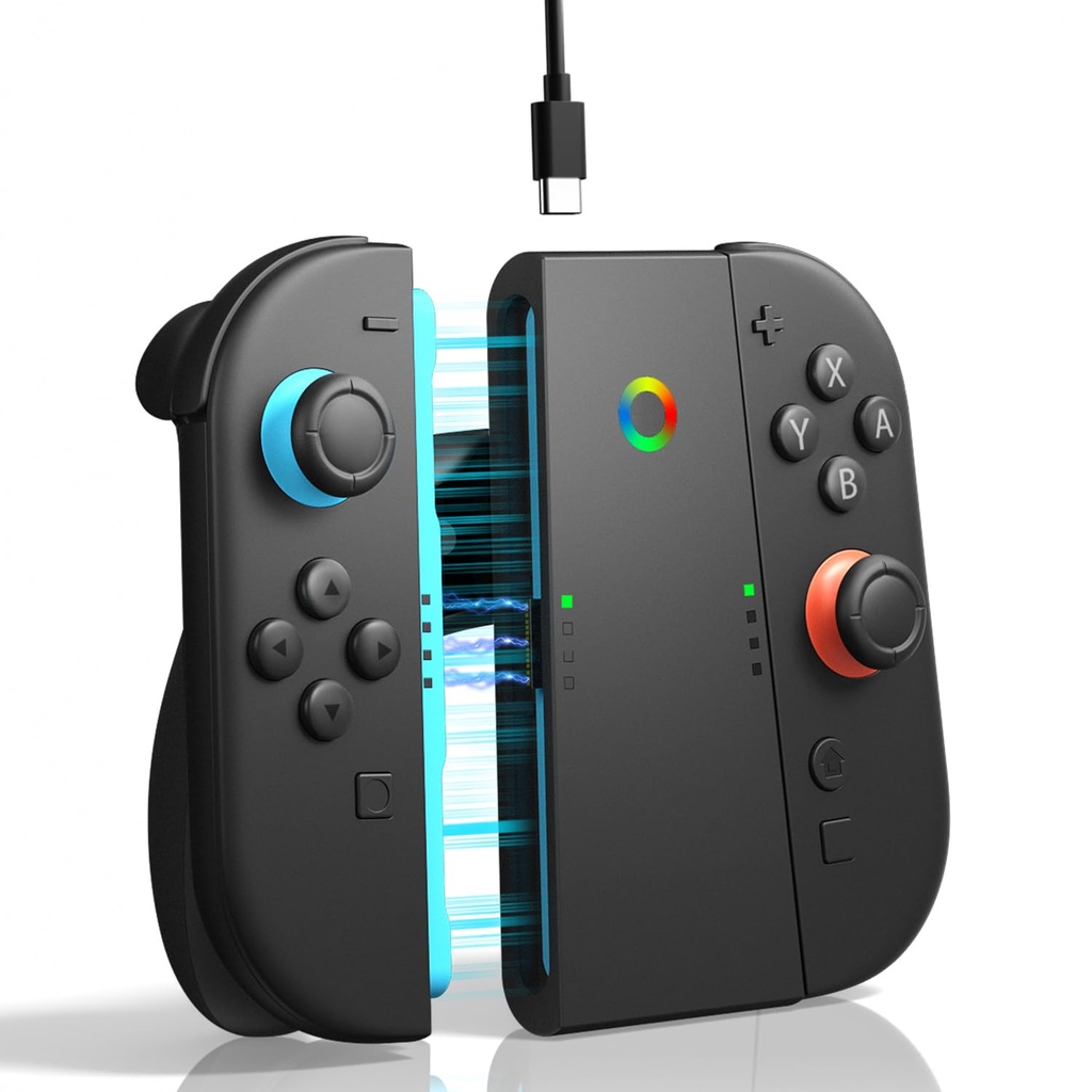 ALAFLY Charging Grip Stand for Nintendo Switch 2 for Joy-Con [Play While Charging] Portable