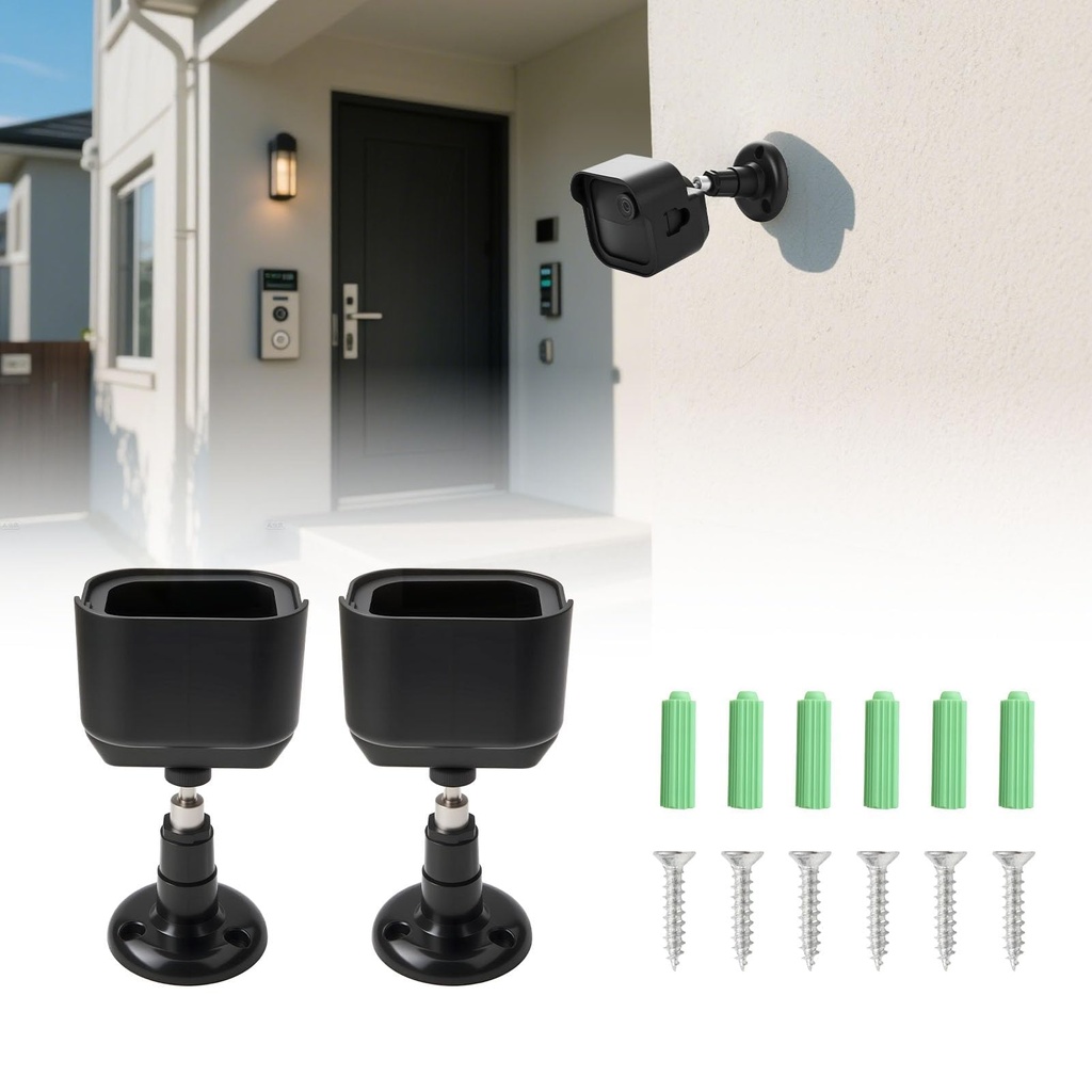 2PCS All New Blink Outdoor Camera Housing and Mounting Bracket 360?? Adjustable Security Mou