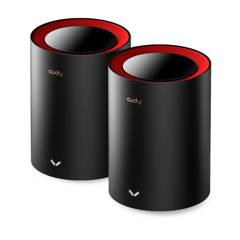 CUDY AX3000 2.5G Wi-Fi 6 Mesh System Wi-Fi 6, 2.5g WAN, Backhaul Ethernet, Ideal for 1Gig+ I