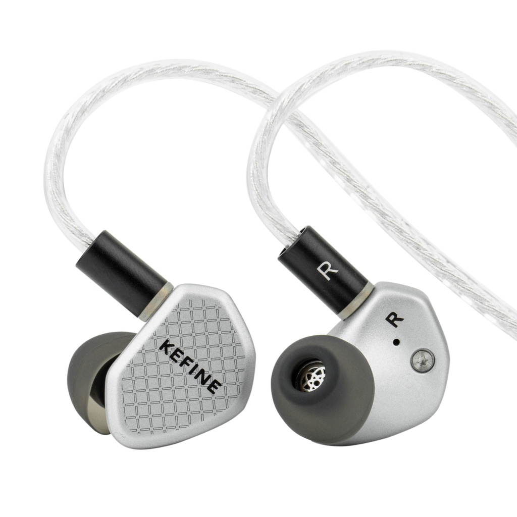 Linsoul Kefine Klean In Ear Monitor,10mm DLC Diaphragm Dynamic Driver HiFi Earphones, Wired 