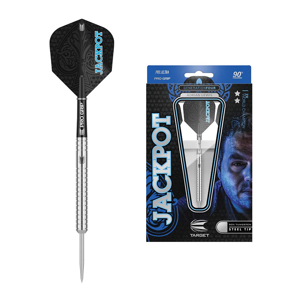 Target Darts Adrian Lewis Gen 4 24G 90 Percent Tungsten Steel Tip Darts Set
