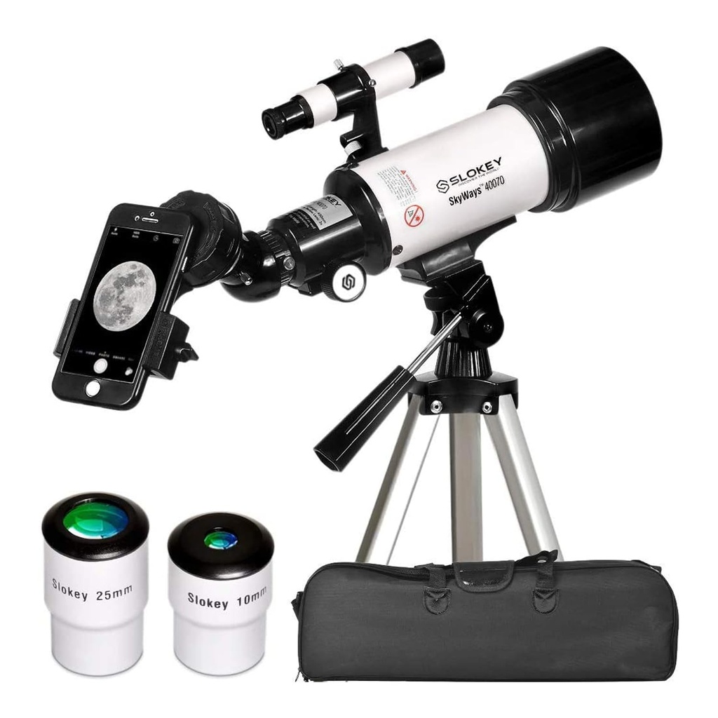 Slokey Telescope 40070 - Astronomy Scope with 16x-120x Magnification for Kids and Adults -