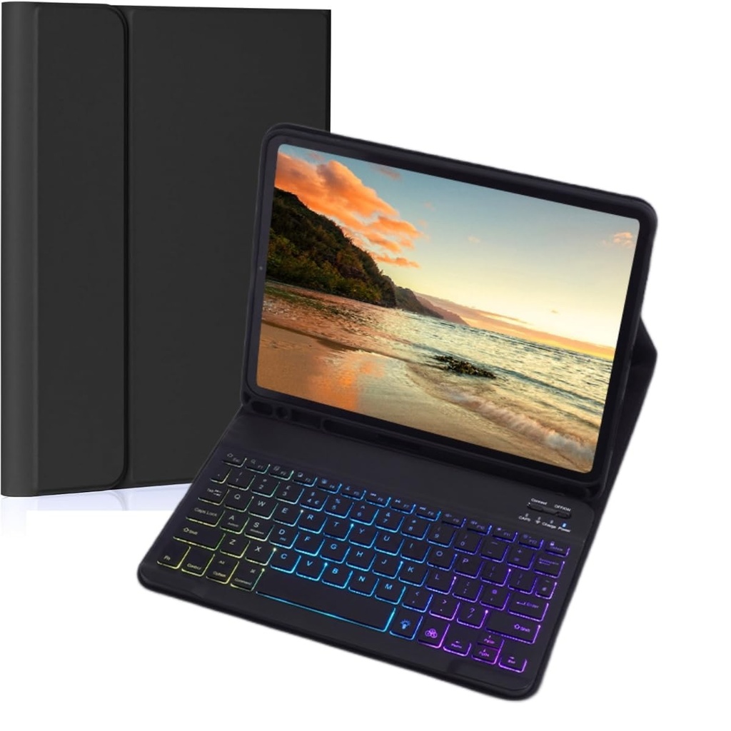 NUWONAYA Keyboard Case for iPad Mini 7 (A17 Pro 2024)/iPad Mini 6 8.3 Inch, Slim Candy