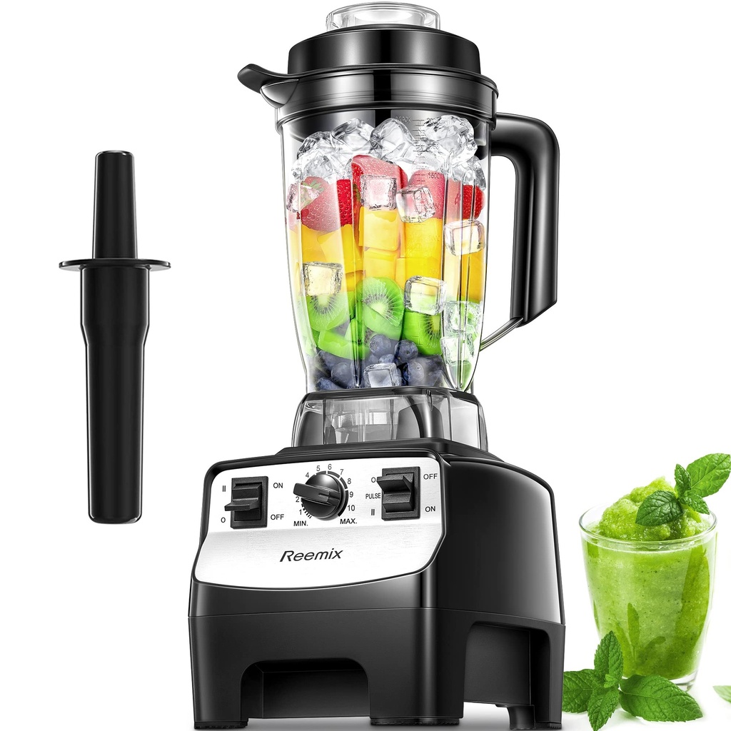 Smoothie Maker, 2000W Food Blender with 10 Speeds Control, 2L BPA Free Tritan Container