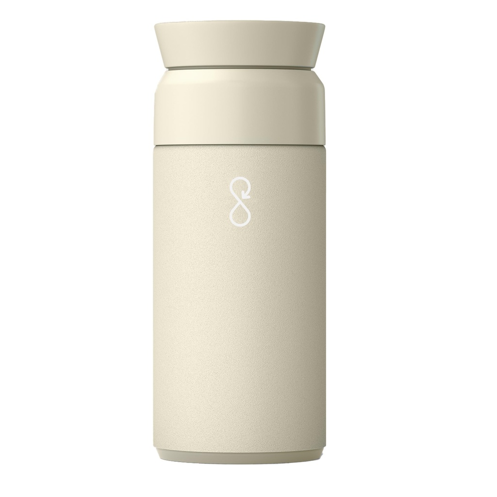 Ocean Bottle Brew Flask 350ml | Insulated Travel Flask for Hot & Cold Drinks | Recycled