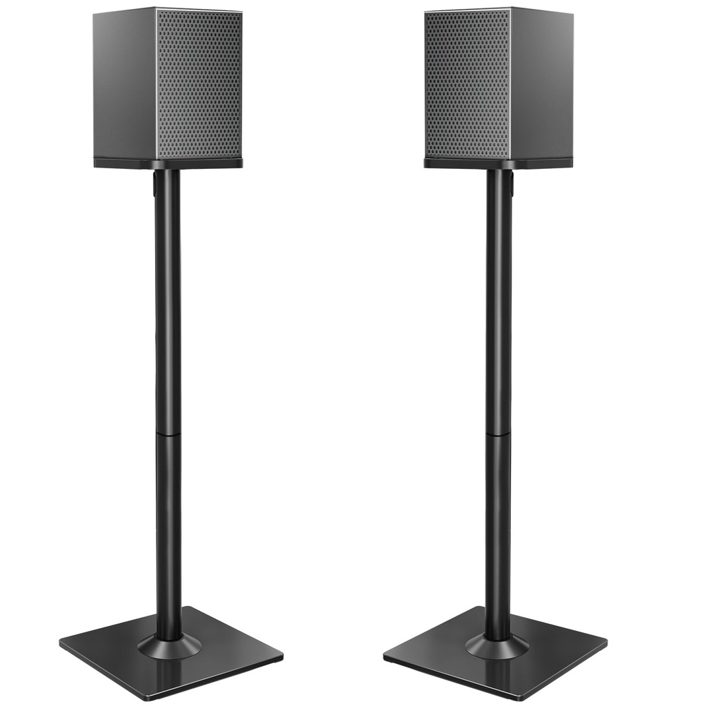 ELIVED Universal Speaker Stands for Surround Sound, 808mm Height Floor Speaker Stand