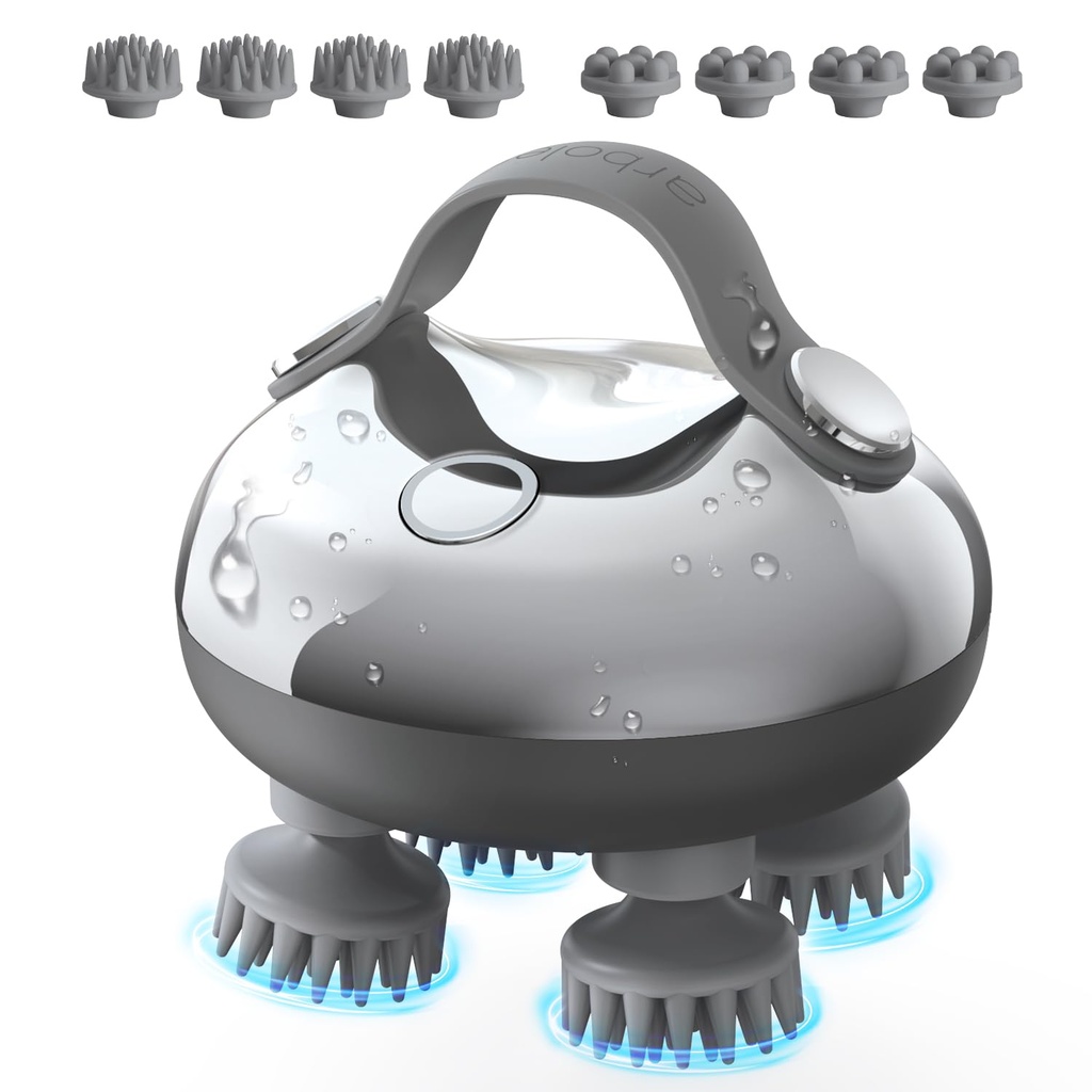 arboleaf Head Massager Scalp, Electric Scalp Massagers IPX7 Waterproof, Hair Massager