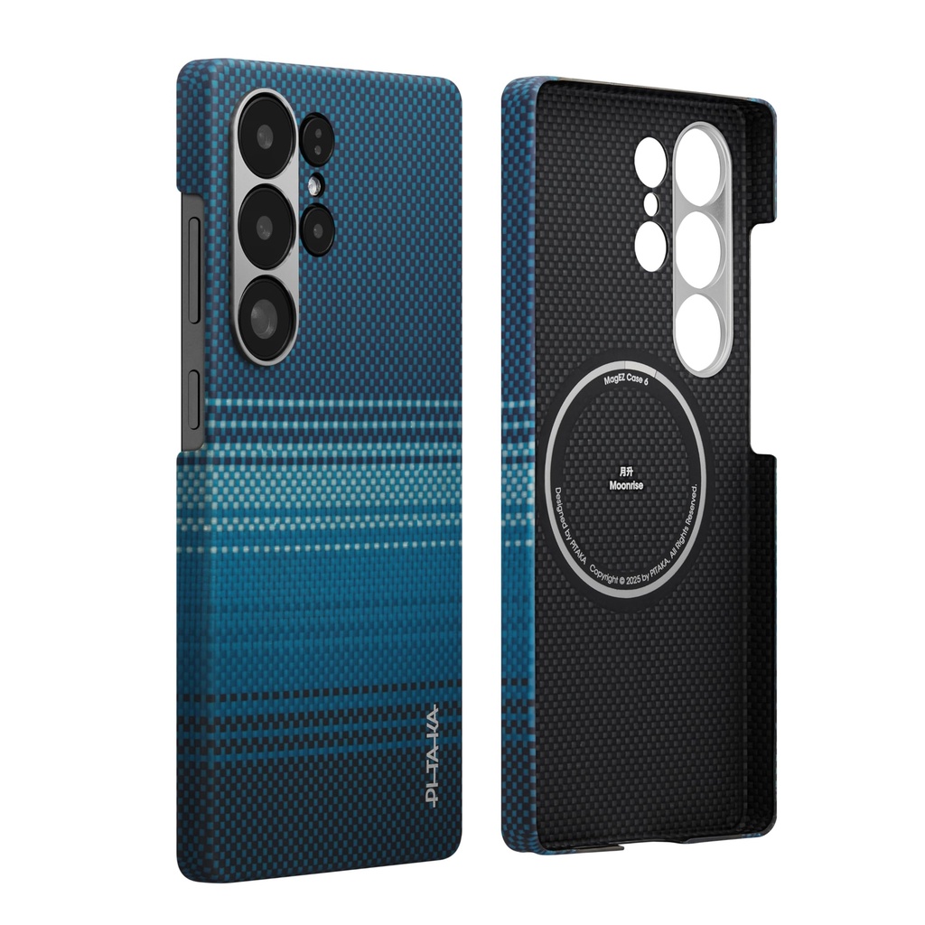 PITAKA Samsung Galaxy Magnetic S25 Ultra Case Super Thin and Light Aramid Fibre Rugged Cover