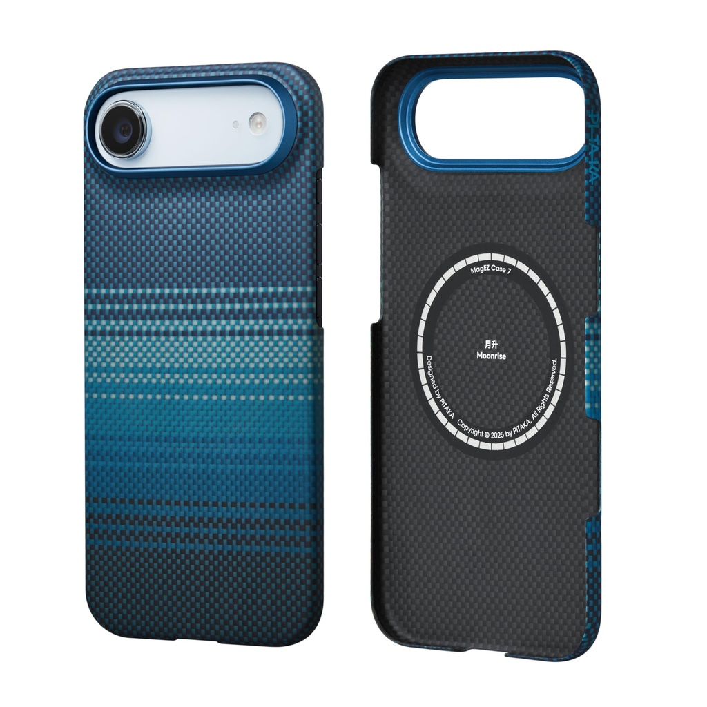 PITAKA Magnetic iPhone Air Aramid Fibre Protective Case with Premium Texture Compatible with