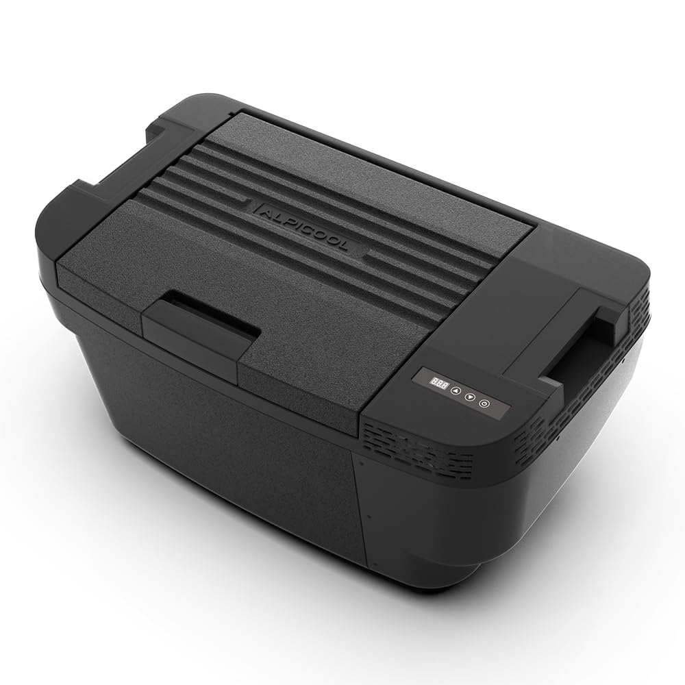 Alpicool TSL35 12v fridge for Tesla Model Y, 35L Car Refrigerator Compressor Camping Fridge