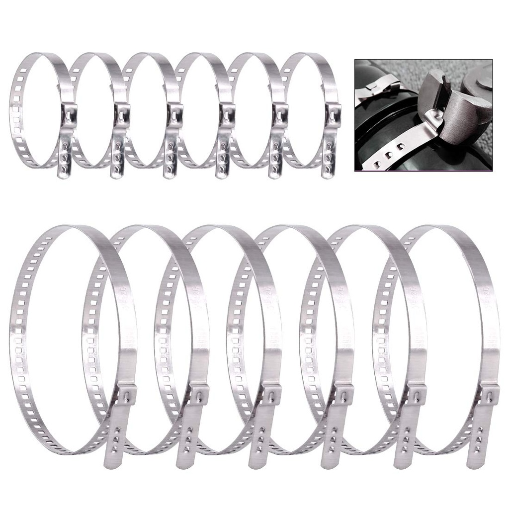 Keadic Auto CV Boot Clamp Assortment Kit - Axle Repair and Drive Shaft Joint Boot Crimp Kit