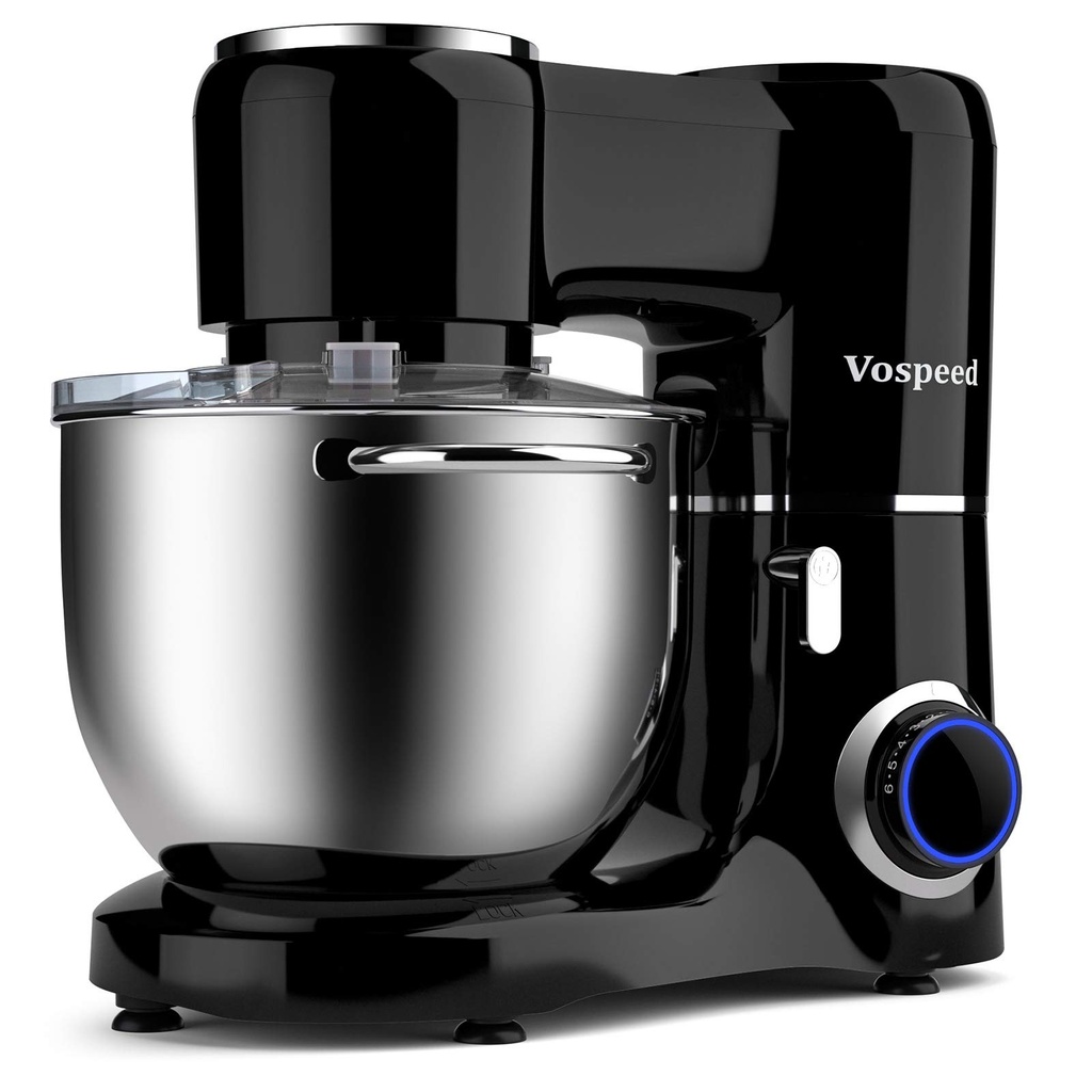 Vospeed Stand Mixer 8L Cake Mixer Electric Kitchen Food Mixer with Stainless Steel Bowl