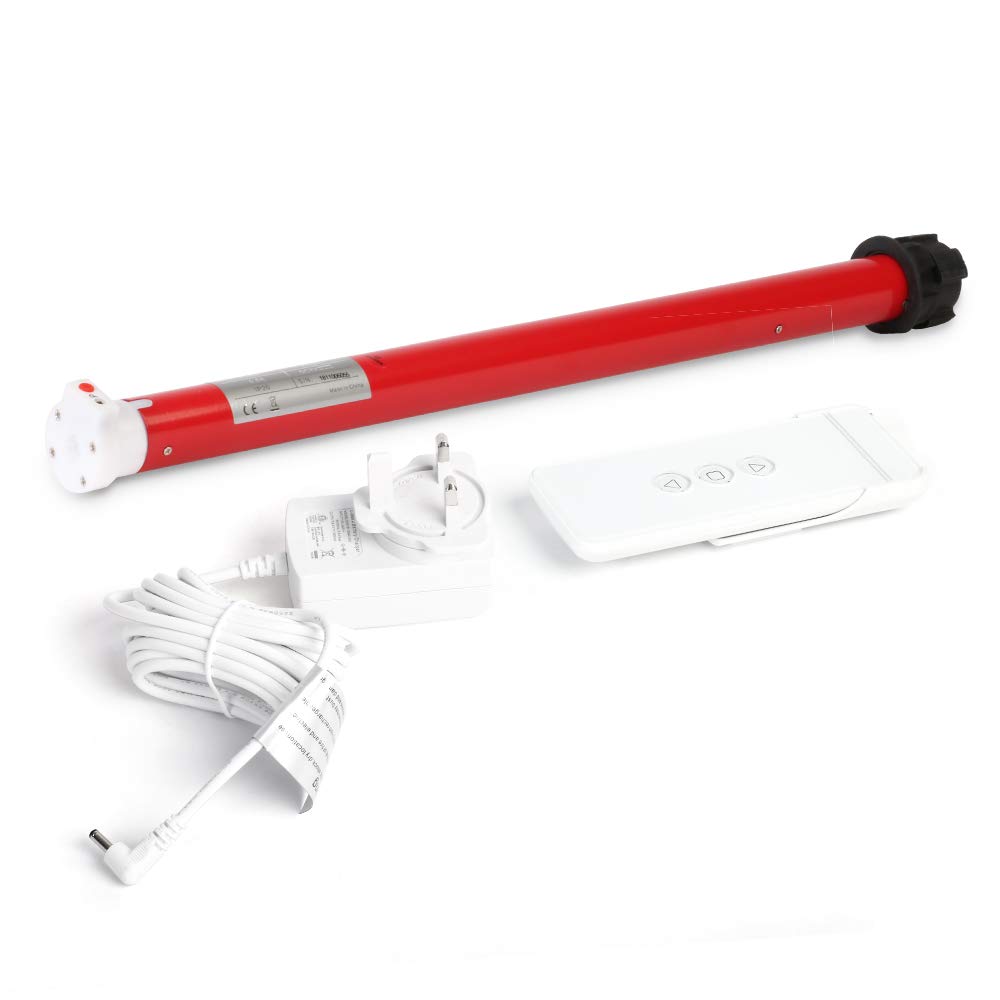 Rollerhouse Rechargeable Battery Powered Motor Kit with Remote Control for Electric Roller B