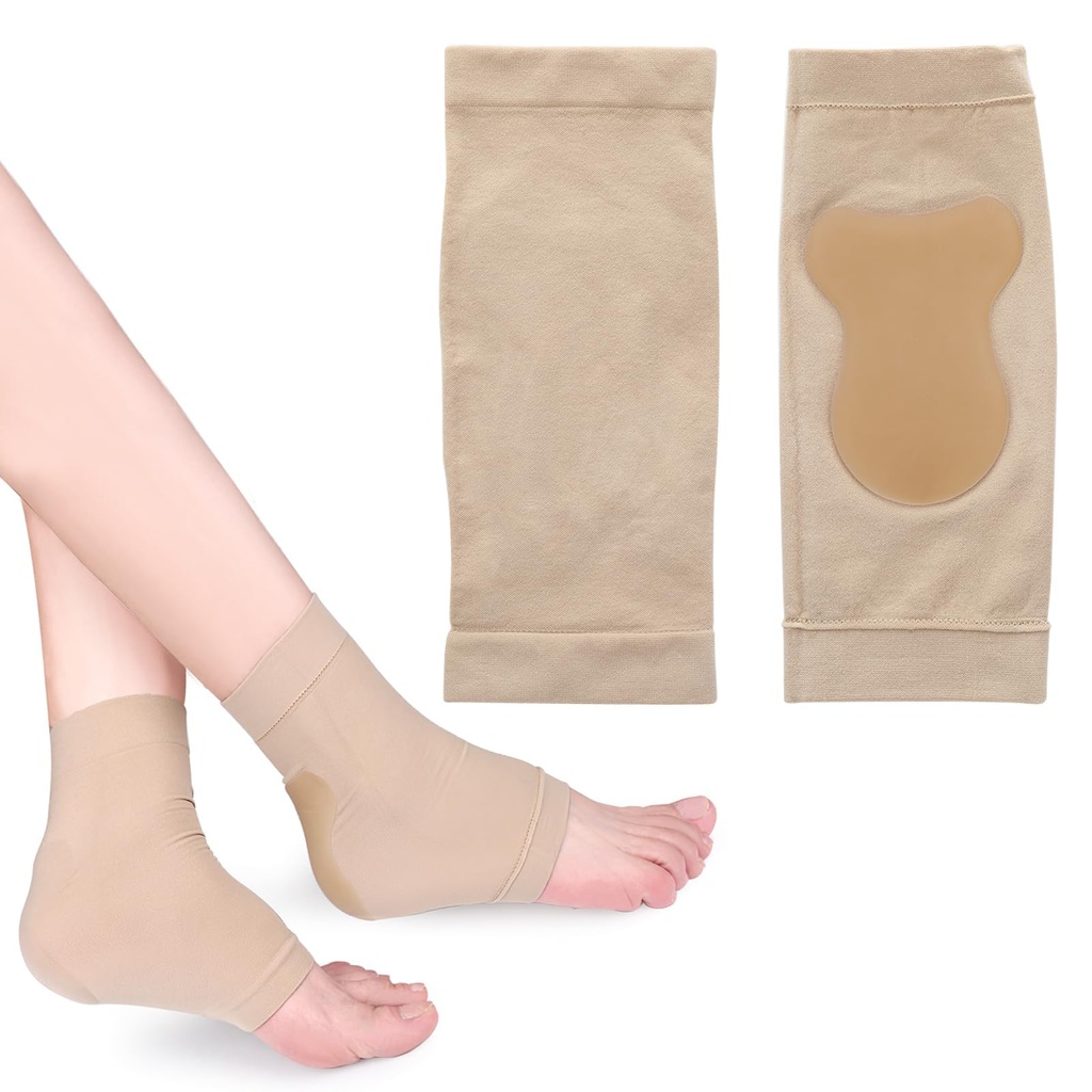 SMCEHEYA 1 Pair Achilles Tendonitis Support Sock Breathable Ankle Aupport Socks for Ligamen