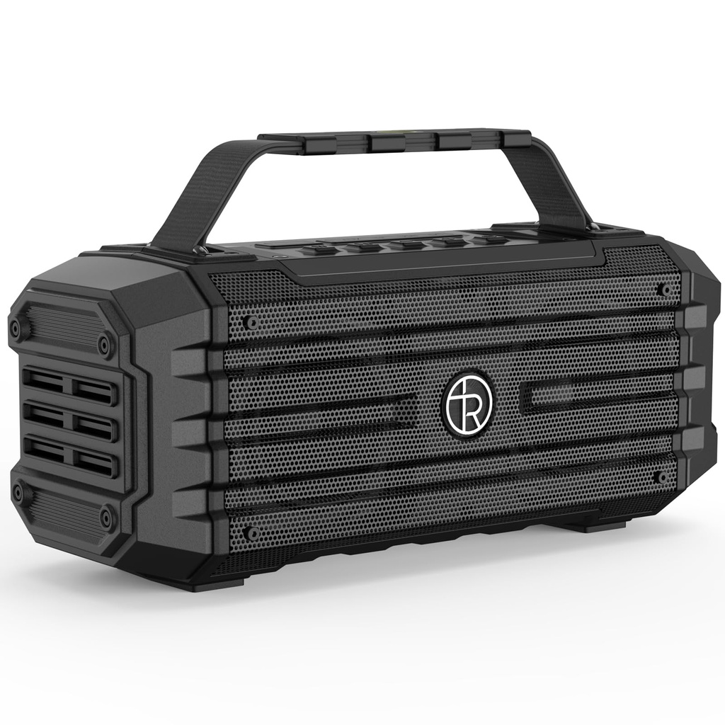 TOMPROAD Portable Bluetooth Speaker 120W Peak 80W Wireless Speakers, TWS Pairing, Deep Bass