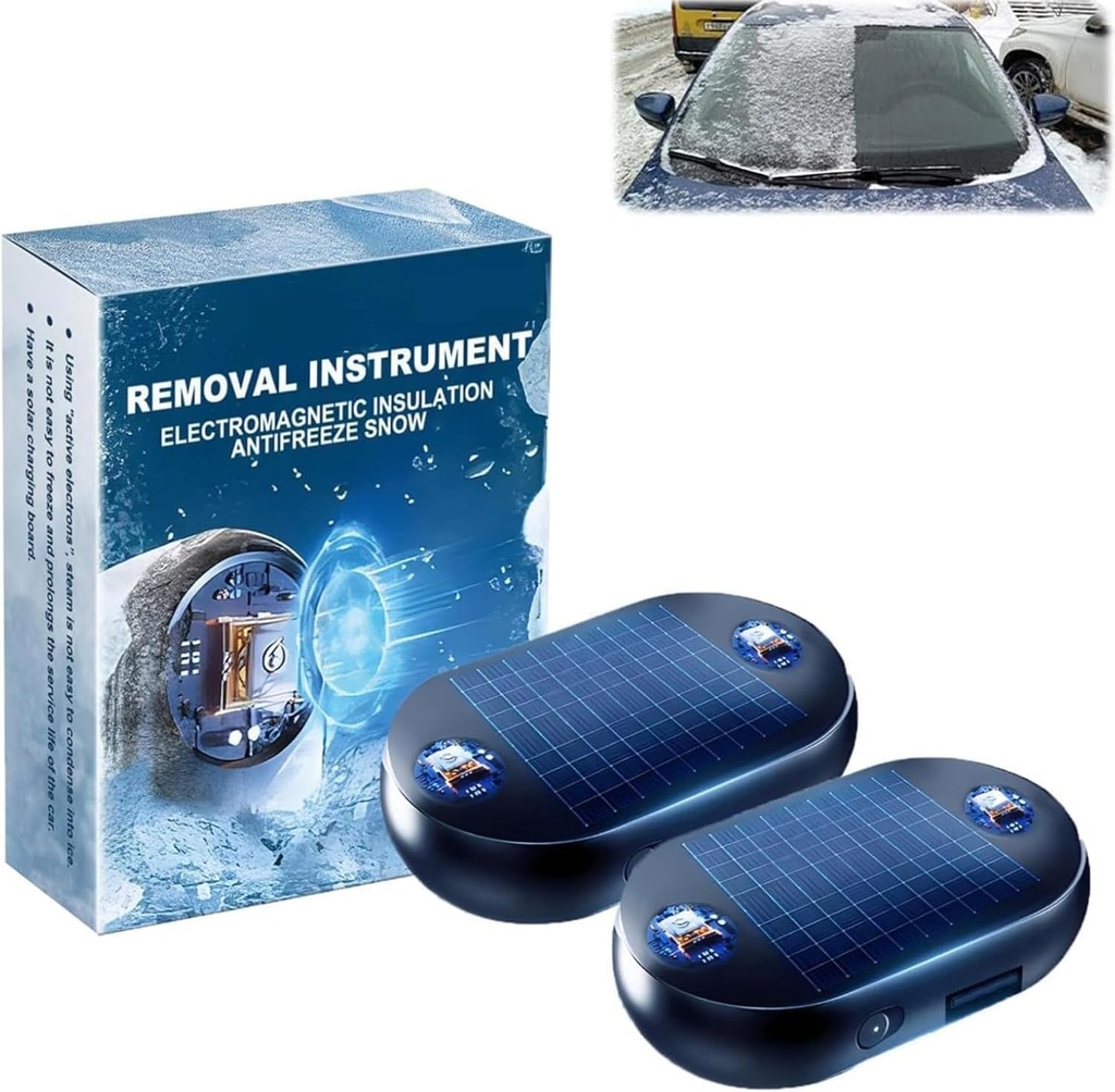 REMOVAL INSTRUMENT ELECTROMAGNETIC INSULATION ,2Pcs Anti-Freeze Snow Removal