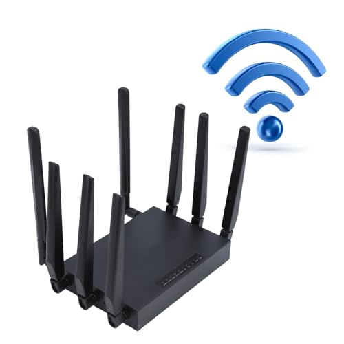 5G SIM Card Router CPE for Travel in Asia & Middle East, Dual Band WiFi6 1000Mbps 5G Modem