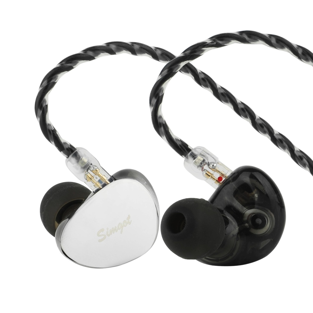 Linsoul SIMGOT EG280 in Ear Monitor, 1DD+1 Planar HiFi IEM, Wired Gaming Earphone with Micro