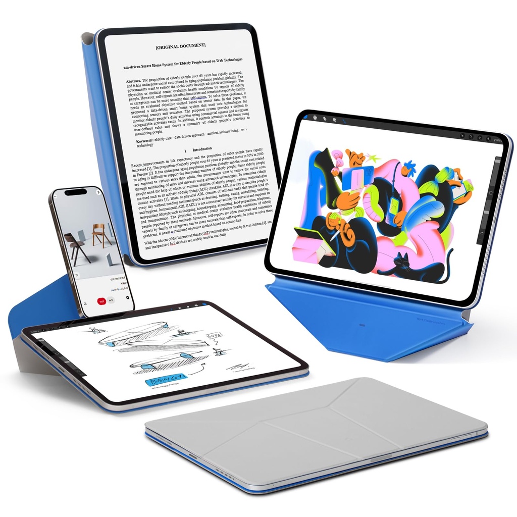 MOFT Dynamic Folio Case for iPad Air 11-inch (M4 2026/ M3 2025/ M2 2024) & iPad Air 10.9-in