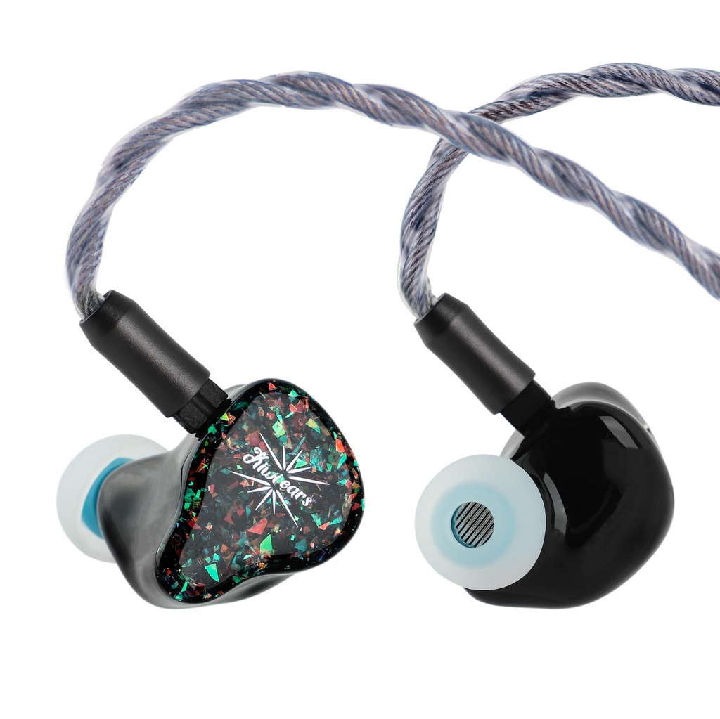 Linsoul Kiwi Ears Astral 1DD+6BA Hybrid In Ear Monitor, Wired Earbuds, HiFi Studio Recording