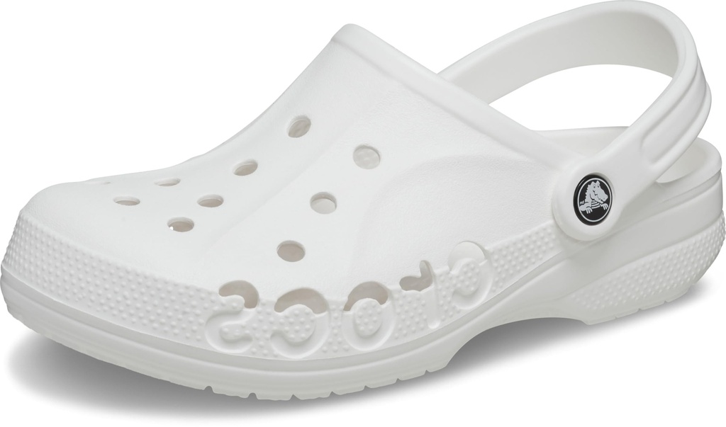 Crocs Unisex Baya Clogs, White,3 UK Men/ 4 UK Women