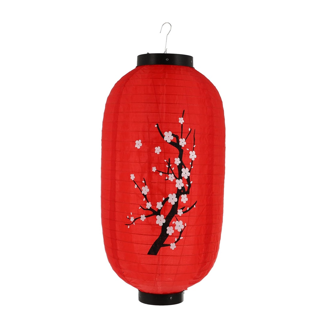 PRETYZOOM Blossom Lantern Outdoor Waterproof Lantern 18.90 Inch Traditional Japanese Style