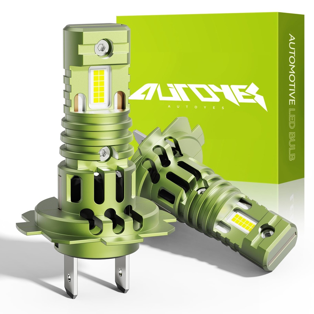 Autoyes H7 LED Headlight Bulb, 30000LM White H7 Headlight Bulb Canbus Error Free