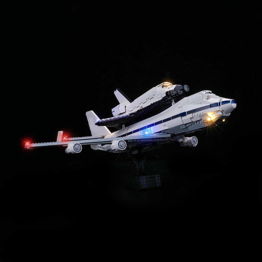 LocoLee Led Light Set Compatible with Lego 10360 Shuttle Carrier Aircraft Led Decoration Lig