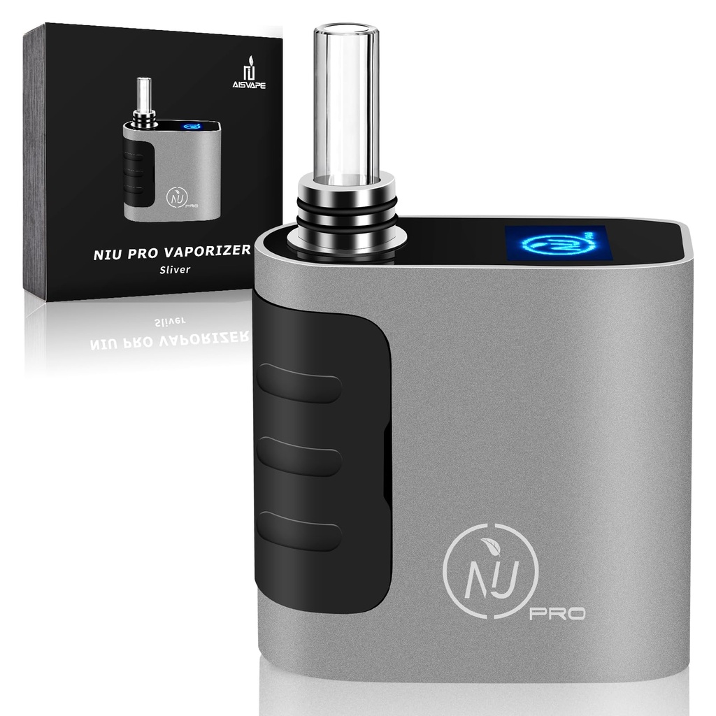 AISVAPE NIU-PRO Portable Vaporizer for Herb 2025 Version | Quick Swap Chamber | Precise Tem