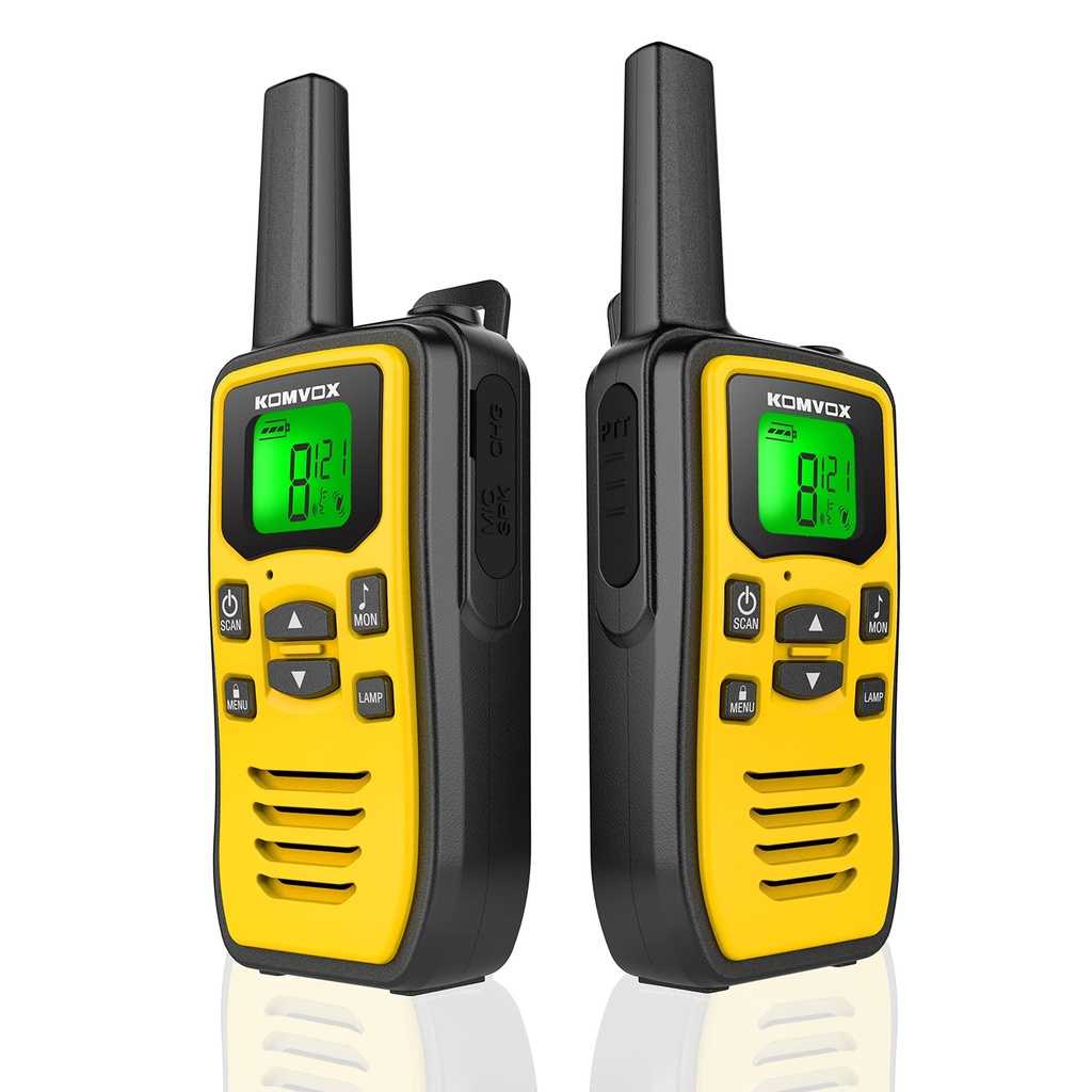 Professional Walkie Talkies for Adults, Rechargeable PMR Two Way Radios, 2 Way Radios Walky