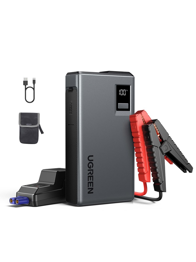 UGREEN Jump Starter Power Pack 1000A Car Battery Booster for 6.0L Gasoline and 3.5L Diesel