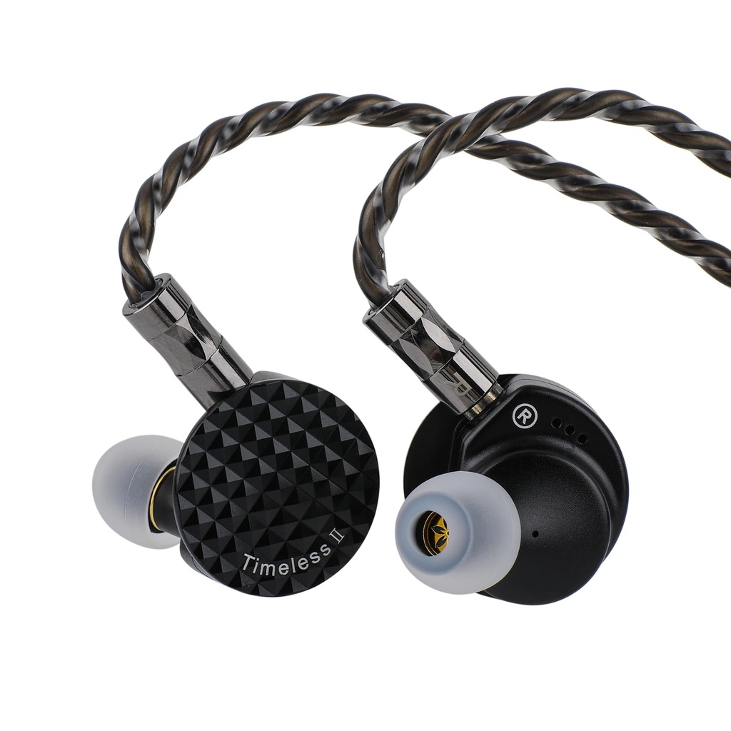 Linsoul 7Hz Timeless II in Ear Monitor, Upgraded 14.5mm Planar Magnetic Driver IEM, Wired