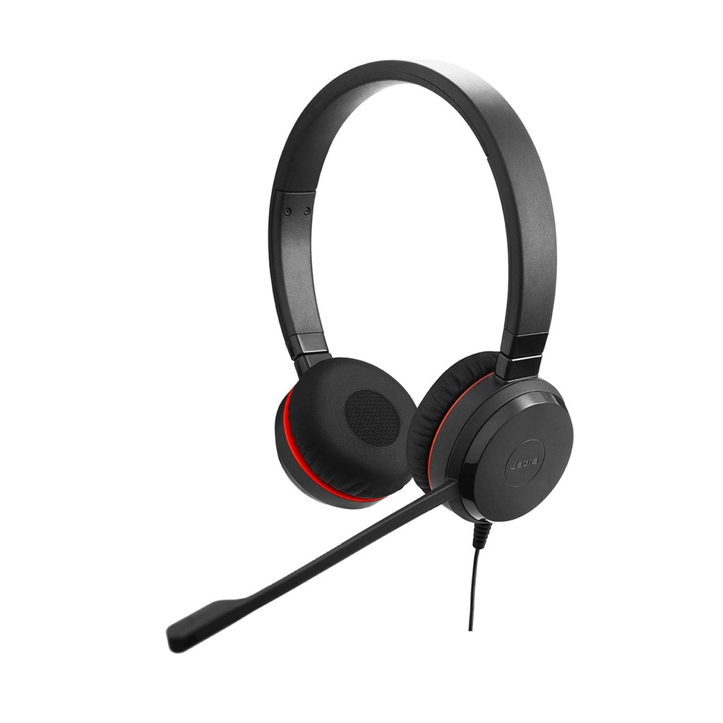 Jabra Evolve 30 MS Stereo Headset Microsoft Certified Headphones for VoIP Softphone