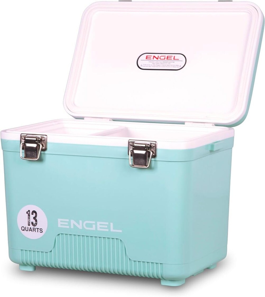ENGEL Cooler Box 12.3 L - Leak-Proof, Air Tight, Drybox Cooler for Camping, Fishing, Hiking