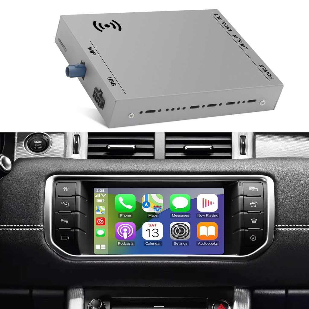 Wireless CarPlay Receiver SmartBox for Land Rover Range Rover/Evoque/Discovery 5 Jaguar XE