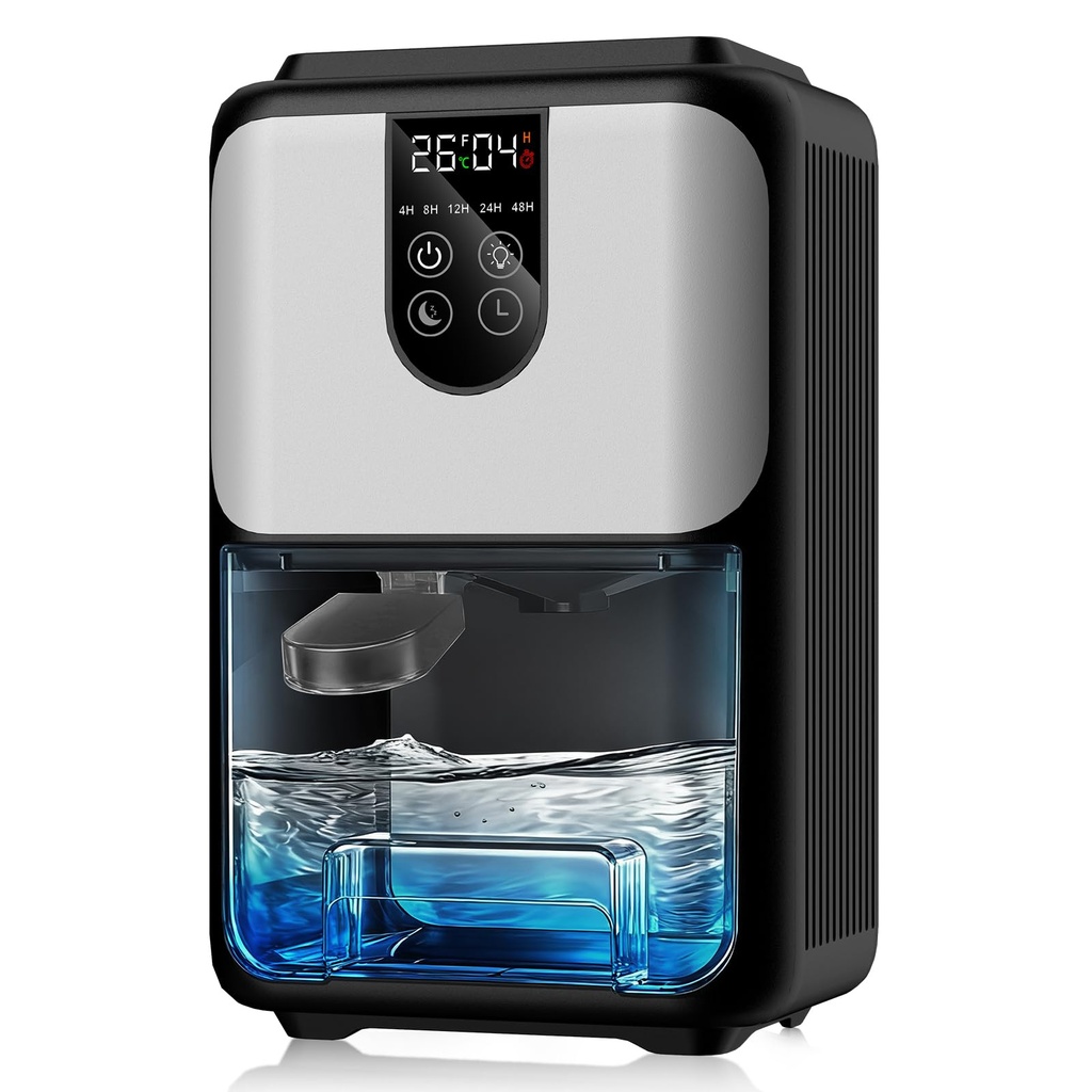 Dehumidifier for Home,1800ml Electric Dehumidifier with Quiet & Auto Shut off 7 Color Lights