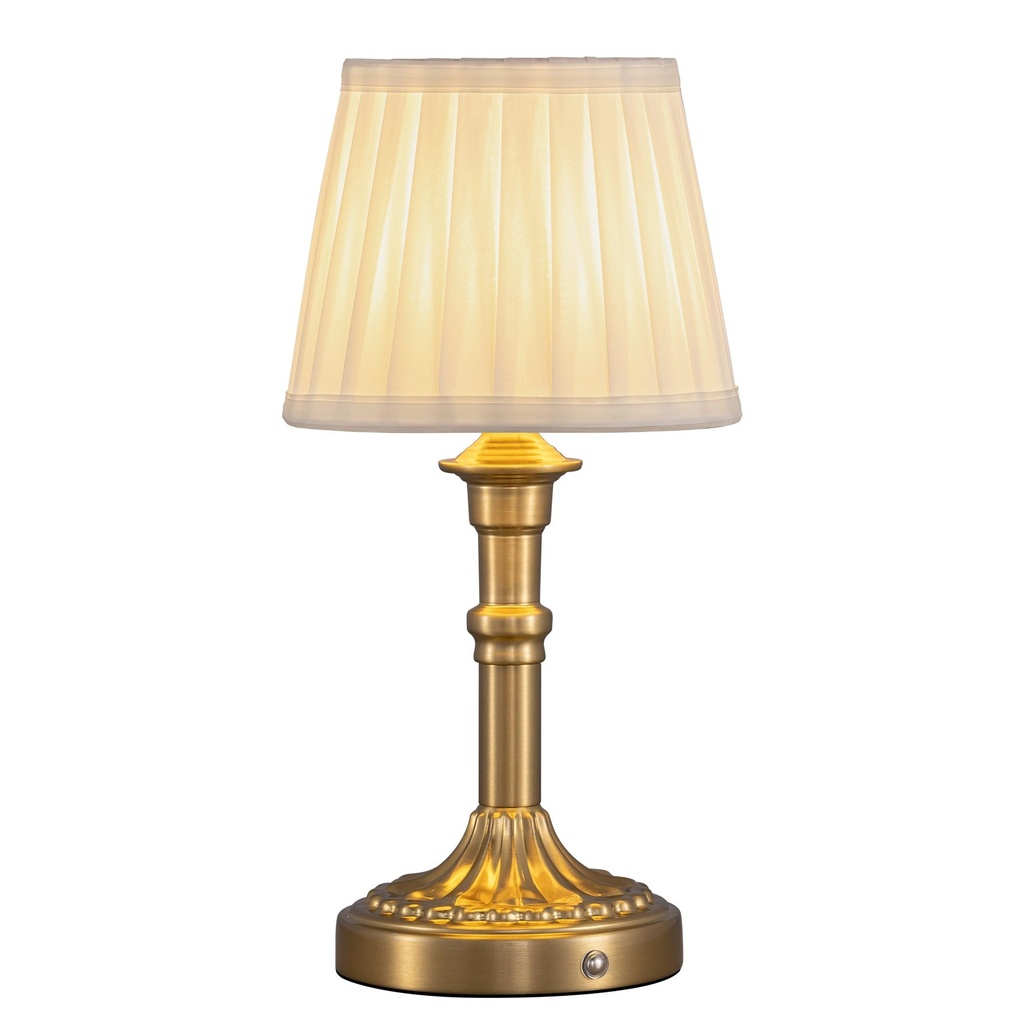 NEWSEE 2-Pack Rechargeable Cordless Table Lamp,Battery Operated Small Bedside Lamp 