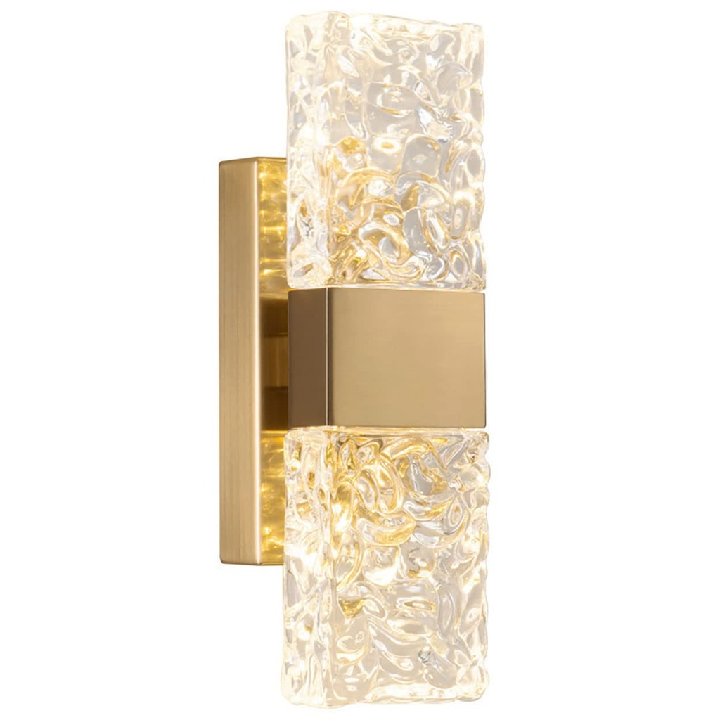 Sxtiger Nordic Crystal Wall Light - Modern Golden LED Wall Sconces Lamp