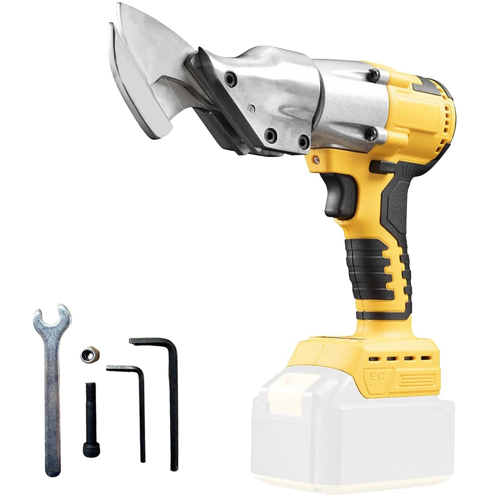 Cordless Electric Scissors for Dewalt 20V Battery, Brushless Metal Shear Sheet Metal Cutter