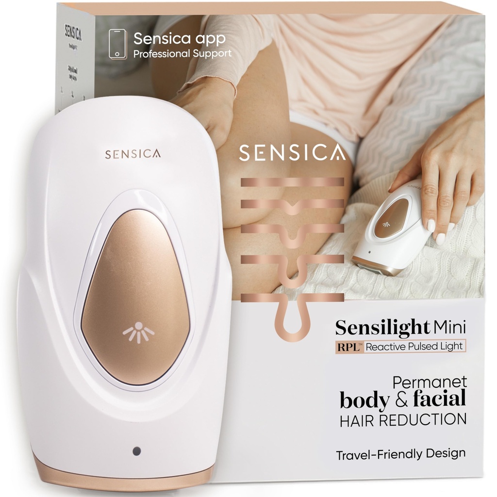 Sensica Sensilight MINI IPL Hair Removal Device Compact Plug-in 